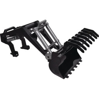 Ładowacz czołowy do ciągników Bruder 03333 - widok z przodu