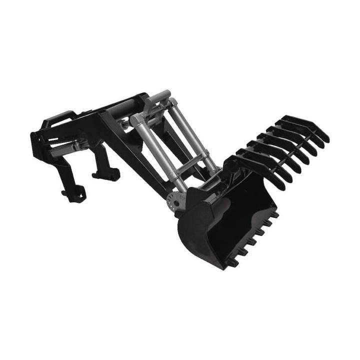 Ładowacz czołowy do ciągników Bruder 03333 - widok z przodu