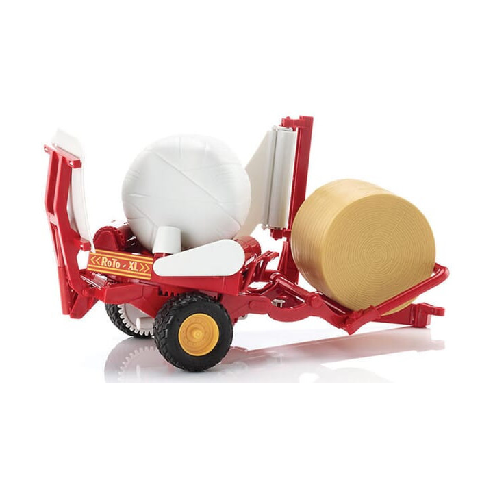 Owijarka do siana z 2 belami w komplecie Bruder 02122 - widok z przodu