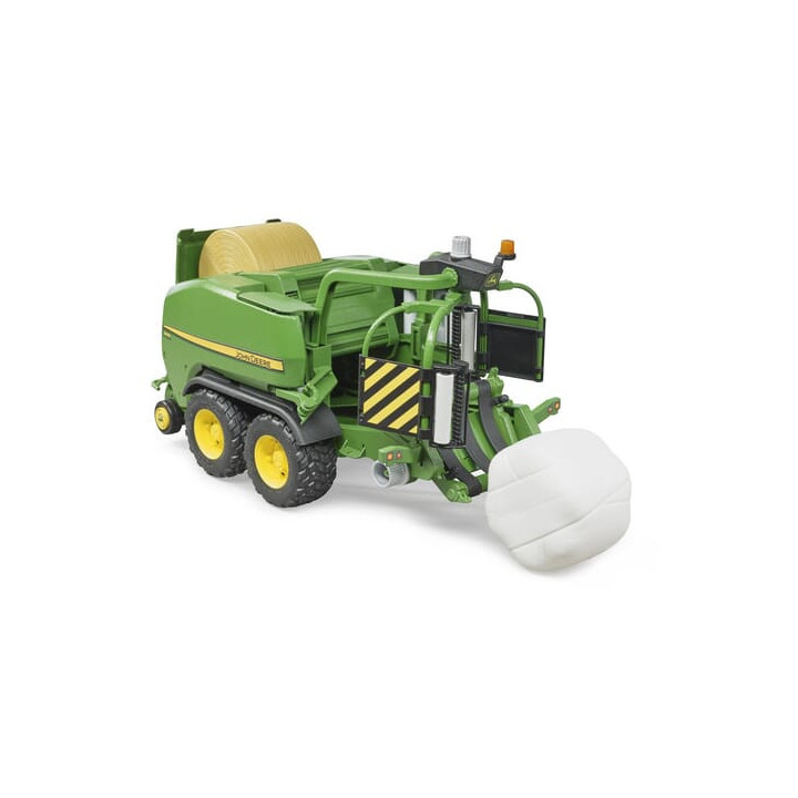 Owijarka bel John Deere C441R Bruder 02032 - widok z przodu