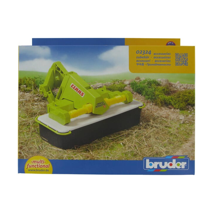 Kosiarka przednia Claas Disco 3050 Bruder 02324 - widok z przodu