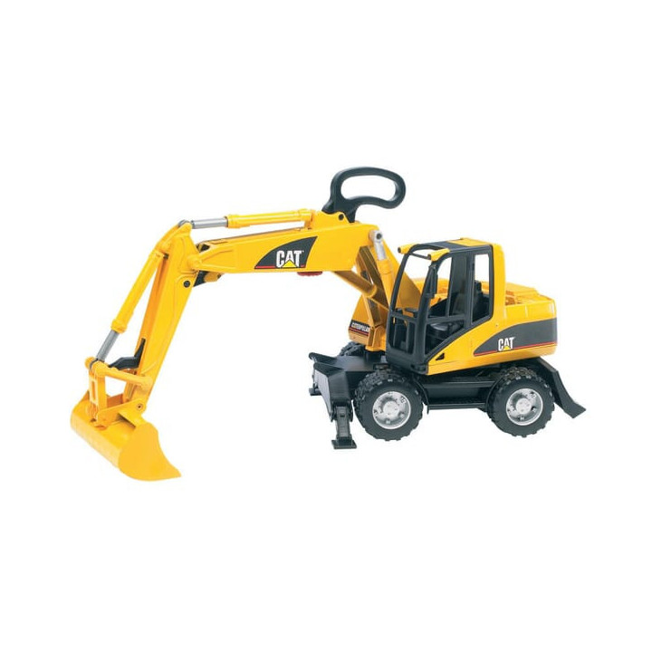 Koparka kołowa Caterpillar Bruder 02445 - widok z przodu