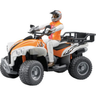 Quad z kierowcą Bruder 63000 - widok z przodu
