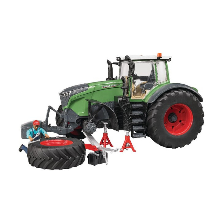 Ciągnik Fendt 1050 Vario z mechanikiem Bruder 04041 - widok z przodu