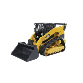 Ładowarka gąsienicowa Caterpillar Bruder 02136 - widok z przodu