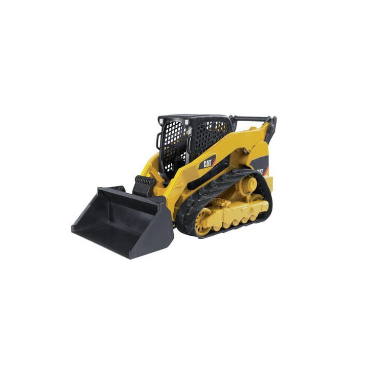 Ładowarka gąsienicowa Caterpillar Bruder 02136 - widok z przodu