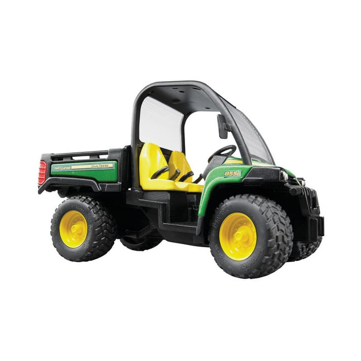 Zabawka John Deere Gator 855D Bruder 02491 - widok z przodu
