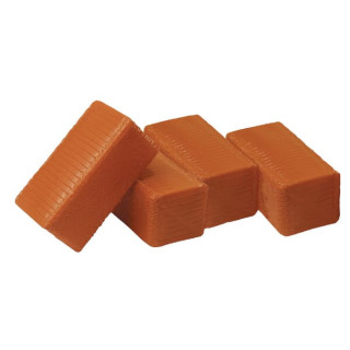 Kostka do prasy 4 sztuki Bruder 02342 - widok z przodu