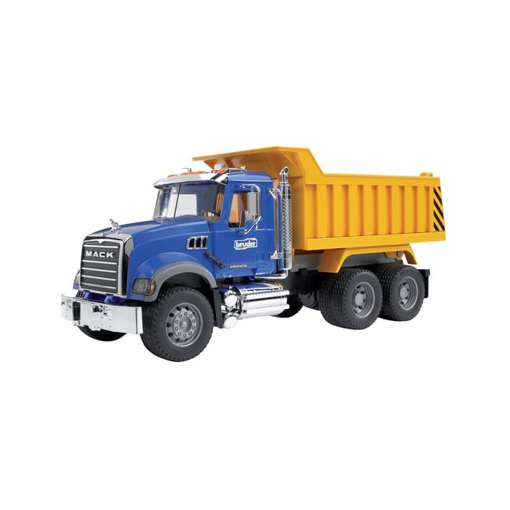 Ciężarówka Mack wywrotka Bruder 02815 - widok z przodu
