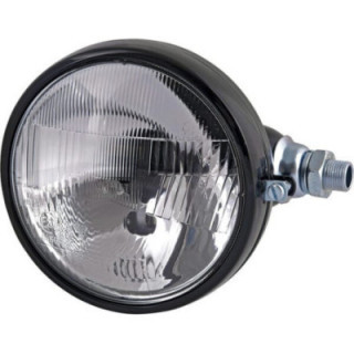 Reflektor ciągnikowy metalowy lewy Wesem 1400660201 - widok z przodu