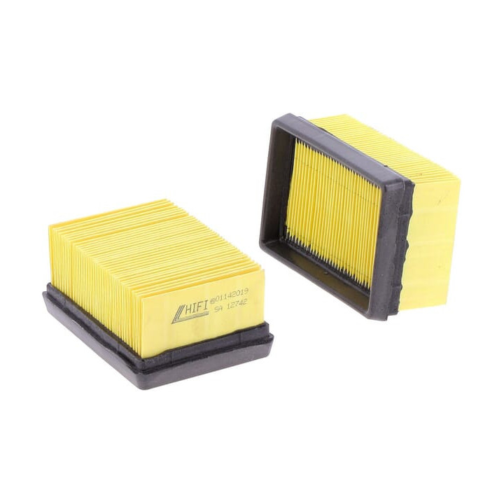 Filtr powietrza HiFi Filter SA12742 - widok z przodu