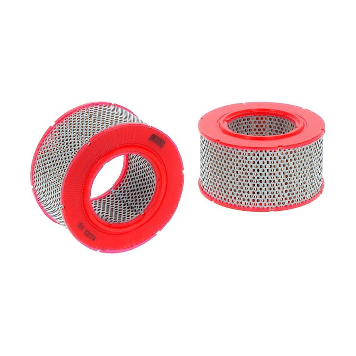 Filtr powietrza HiFi Filter SA10074 - widok z przodu