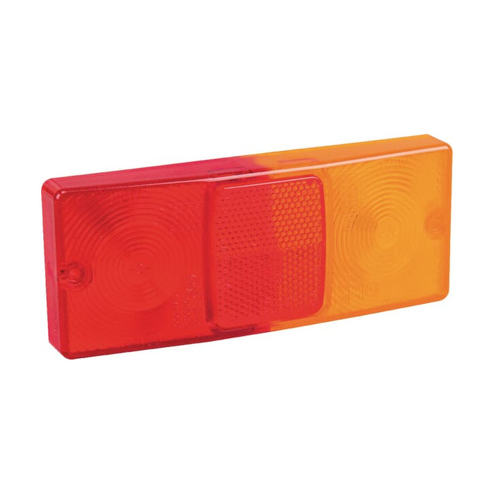 Klosz lampy prostokątny 160x67x30mm tylny-lewy Cobo 02728210 - widok z przodu