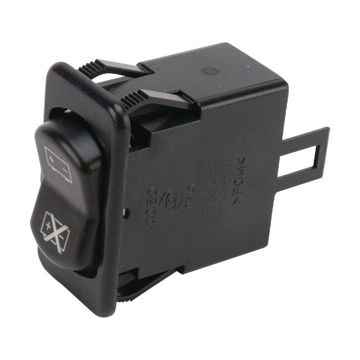 Przełącznik kołyskowy 7-pin zasilania akumulatora Cobo 1707351012 - widok z przodu