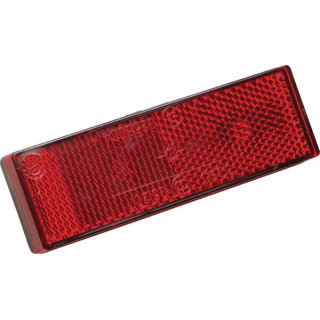 Odblask prostokątny przykręcany czerwony Cobo 0620700001 - widok z przodu