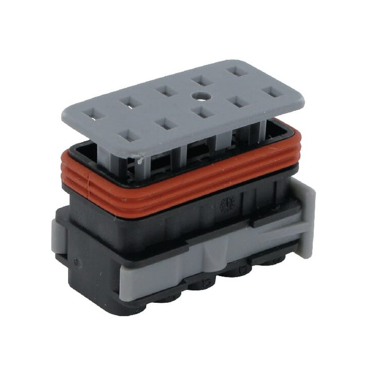 Obudowa wtyczki żeńska Cobo 301606870 - widok z przodu