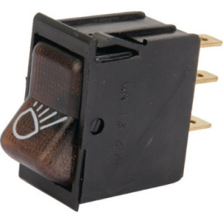 Przełącznik kołyskowy 0-I off-on 5-pin świateł Cobo 1330900013 - widok z przodu